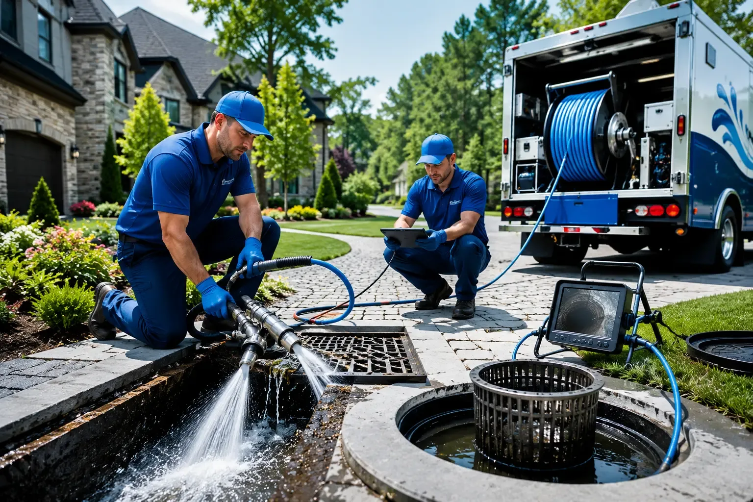 Local outdoor drain cleaning professionals in Adair, IA